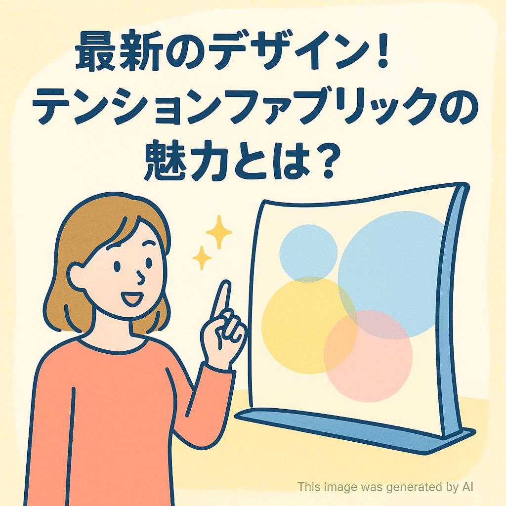 最新のデザイン！テンションファブリックの魅力とは？